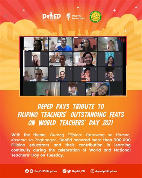 ‘Loved and revered’: Filipino teachers honored on World Teachers’ Day 2.